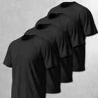 XXL / Black / Pack of 4