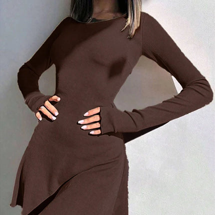 Long Sleeve Bodycon Mini Dress
