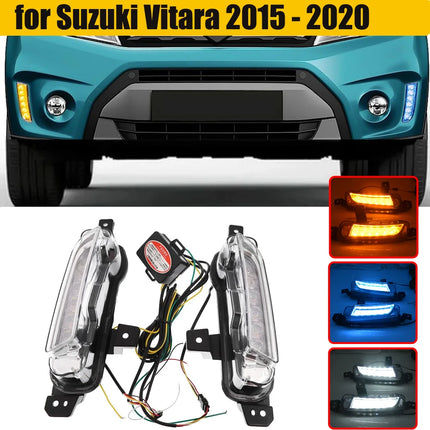 LED Daytime Running Lights with Turn Signals