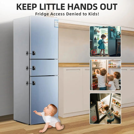 Refrigerator Safety Lock with Key