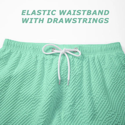 Men's Seersucker Swim Shorts