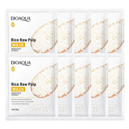 Rice Hydrating Sheet Face Masks