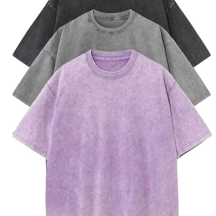 Men’s 100% Cotton Loose-Fit T-Shirts