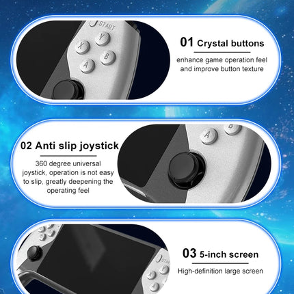 Large Screen Retro Game Console