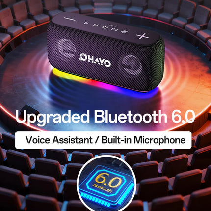 60W Bluetooth Speaker with RGB Lights