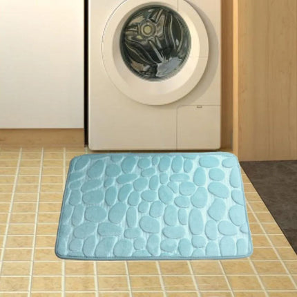 Cobblestone Embossed Bath Mat