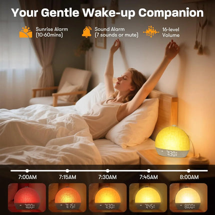 Sunrise Alarm Clock with Night Light