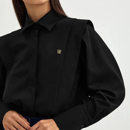 Long-Sleeve Loose-Fit Shirt