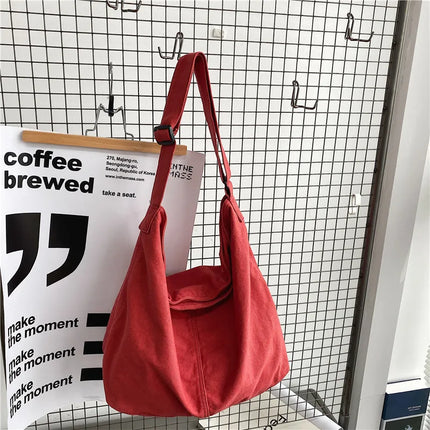 Large Canvas Shoulder Bag