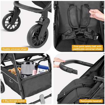 Lightweight Compact Baby Stroller