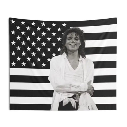 Retro Pop Star Flag Tapestry