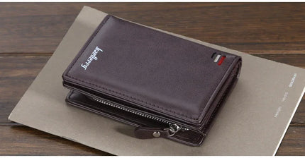 PU Leather Zipper Wallet