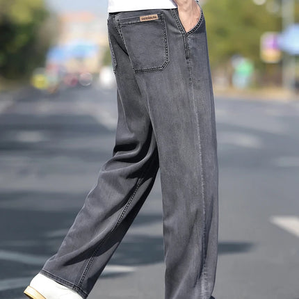 Men’s Lightweight Wide-Leg Jeans