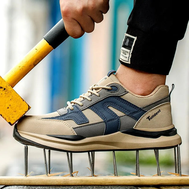 Men's Steel Toe Anti-Puncture Safety Sneakers