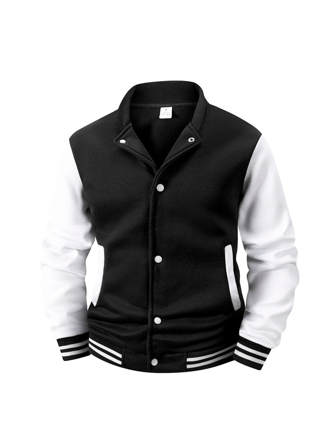 Men’s Fleece-Lined Varsity Jacket