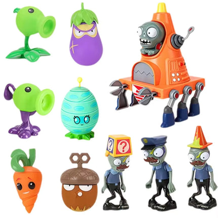 Zombie Game Character Toy Set