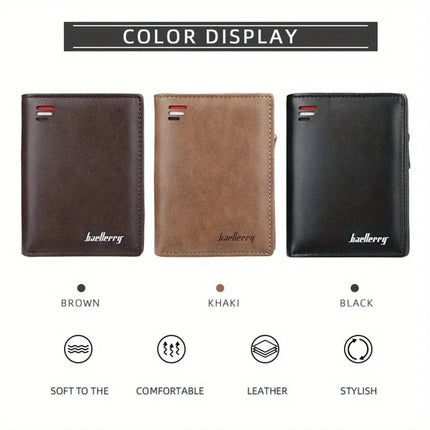 PU Leather Zipper Wallet