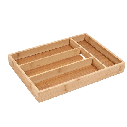 Bamboo Cutlery Drawer Organizer
