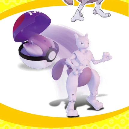 Transforming Pokeball Figure Toy