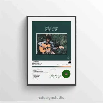 Pop Music Cat Canvas Poster