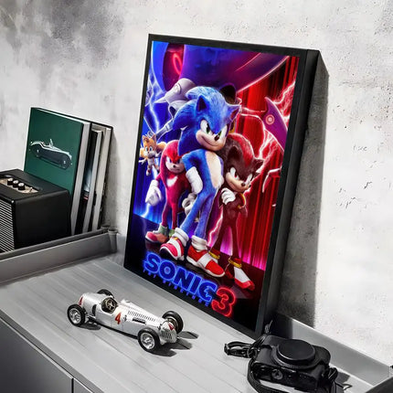Sonic Anime Wall Poster