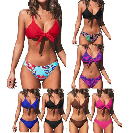 Triangle Strap Bikini Set
