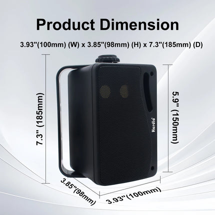 3.5-Inch Outdoor Bluetooth Speakers