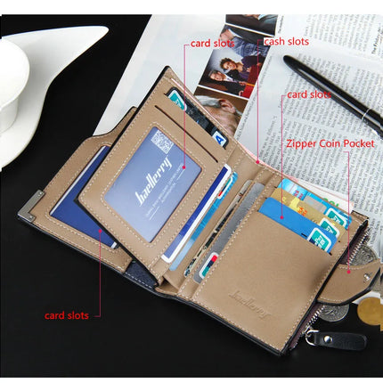 Luxury Short Zipper Wallet