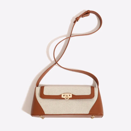 Color Block Underarm Bag