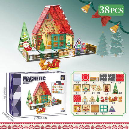 Magnetic Window Building Block Set