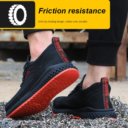Unisex Breathable Steel Toe Safety Shoes