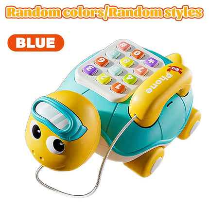 Musical Crawling Turtle Toy