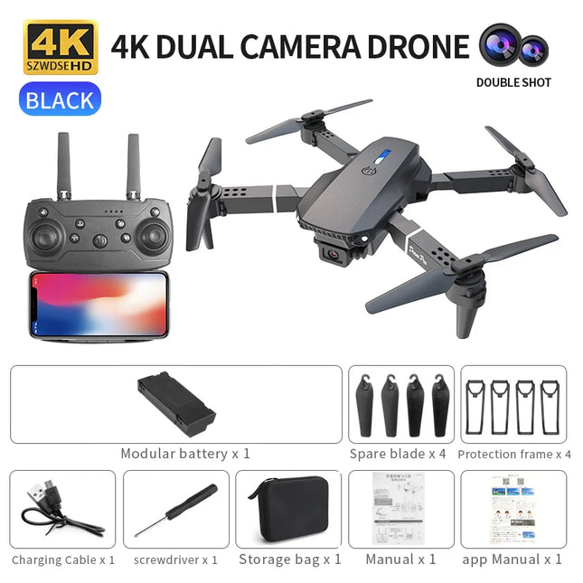 Foldable 4K Camera Drone