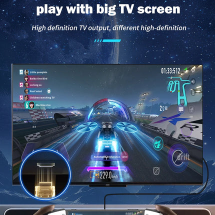 Large Screen Retro Game Console