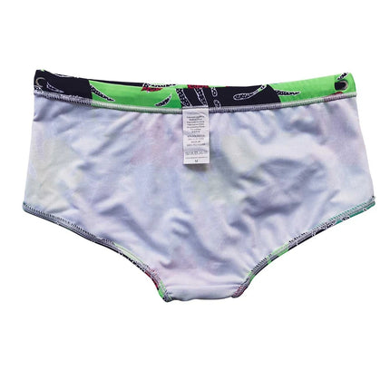 Men's Leaf Print Swim Trunks