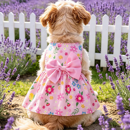 Pink Dog Princess Dress
