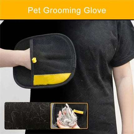 Double-Sided Pet Grooming Glove