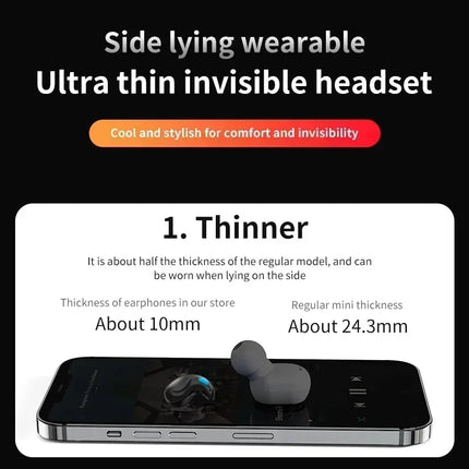 NNEOBA Wireless Mini Bluetooth Earbuds Stereo Earphones