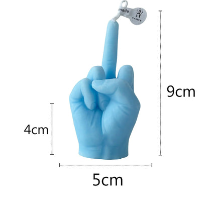Funny Middle Finger Soy Wax Candle