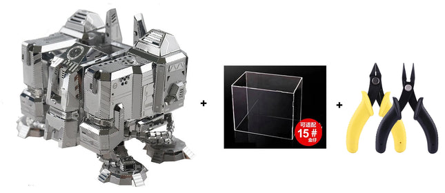 3D Metal Military Camp Puzzle
