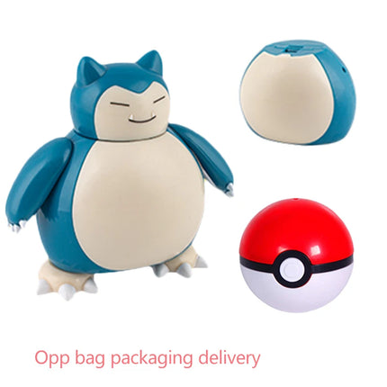 Transforming Pokeball Figure Toy