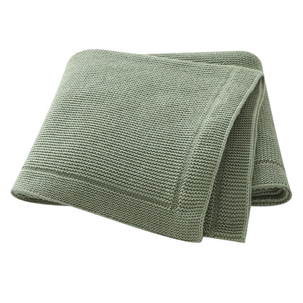 Soft Cotton Knit Baby Blanket