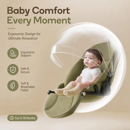 Lightweight High-Landscape Baby Stroller