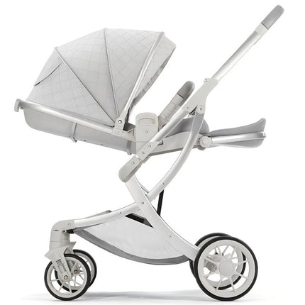 High-Landscape Reversible Baby Stroller