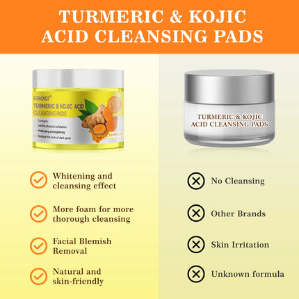 Turmeric Kojic Acid Cleansing Pads