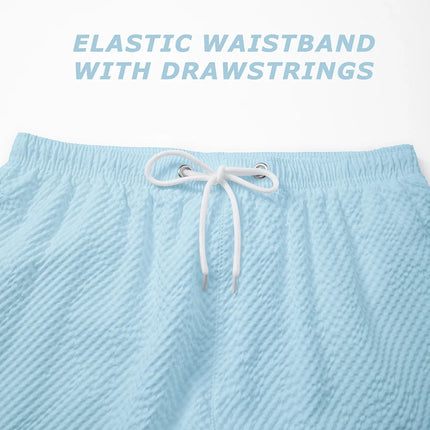 Men's Seersucker Swim Shorts