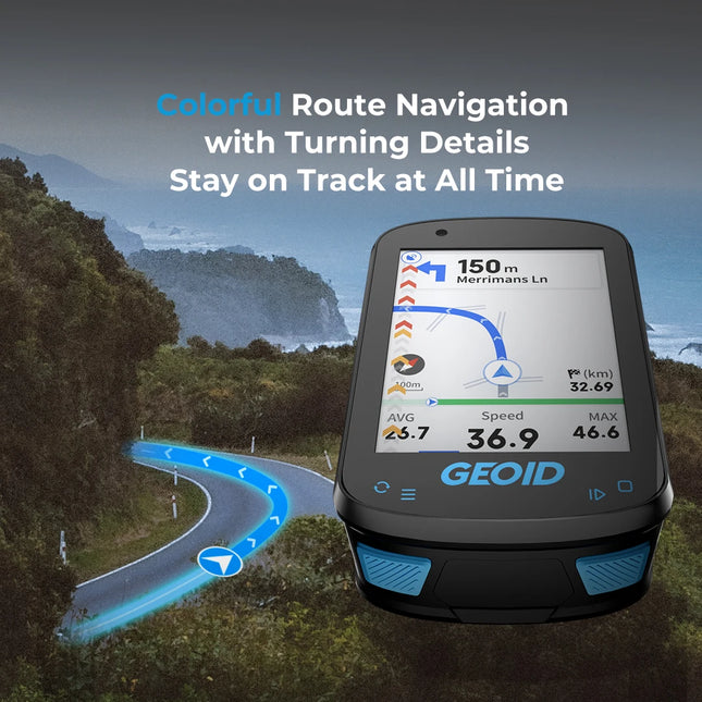 GPS Bike Computer with Color Screen