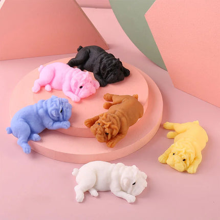 Cute Squishy Dog Stress Toy