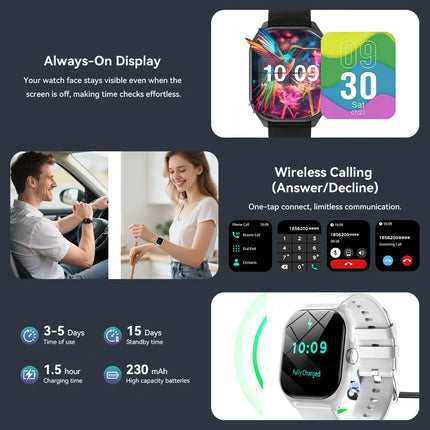 Digital Fitness Smartwatch