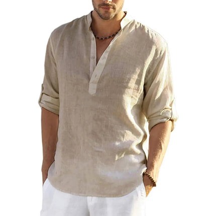 Men’s Casual Linen Shirt